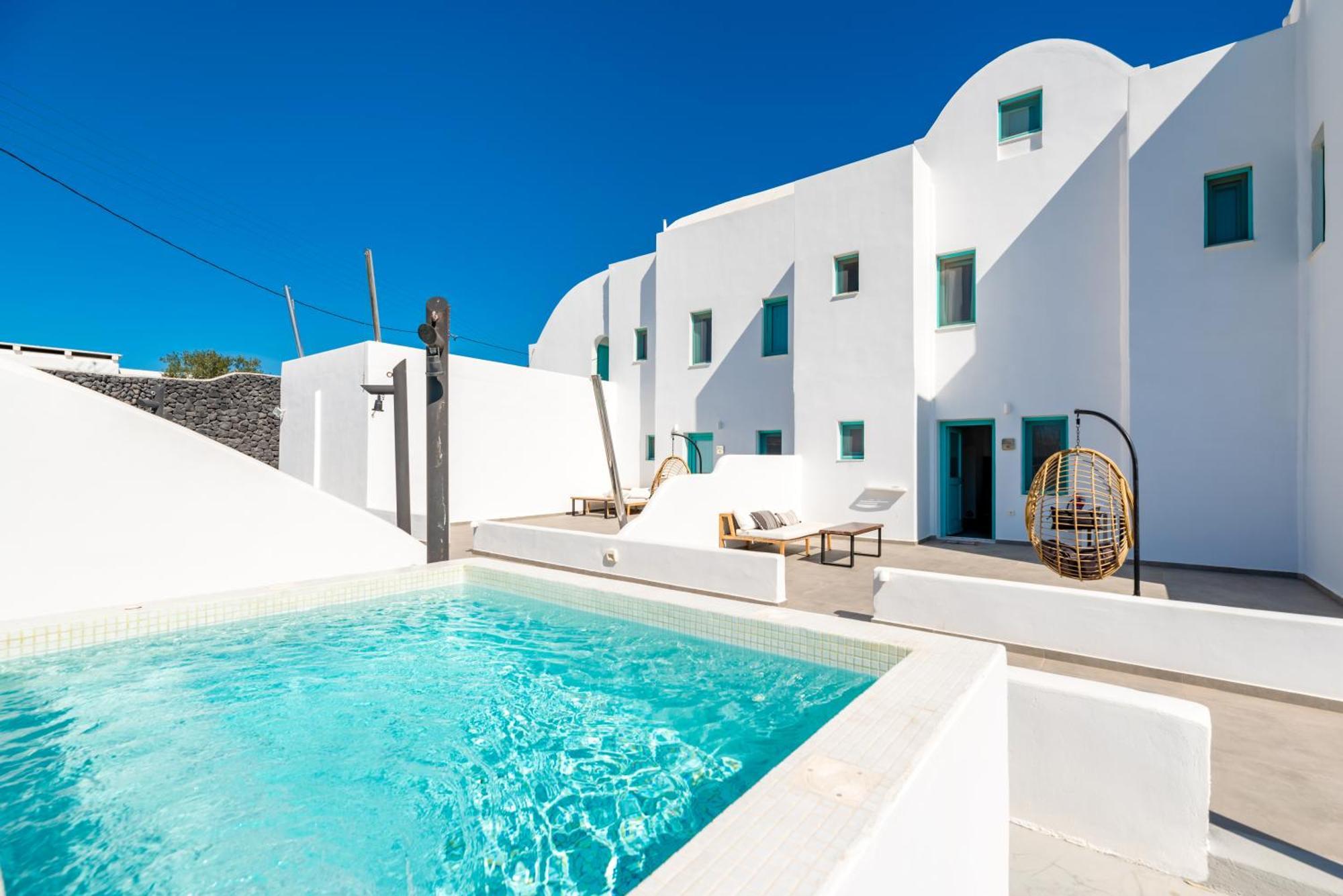 ホテル Santa Irina Luxury Sunny Lofts ペリヴォラス エクステリア 写真
